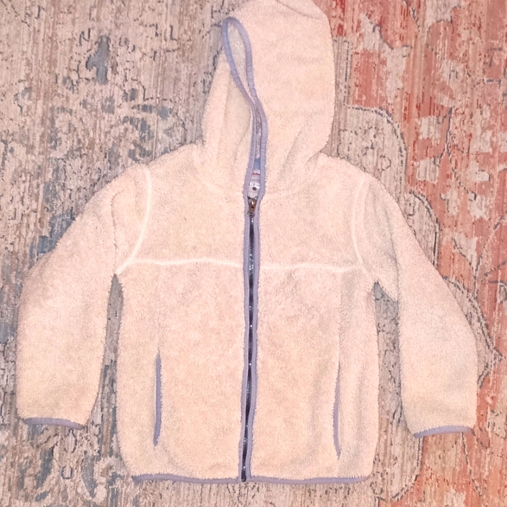 Hanna Andersson Fleece youth Zip Up Jacket Size 120 US(6-7)